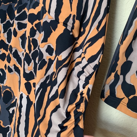 ROBERTO CAVALLI | Leotard print midi dress - Picture 4 of 8